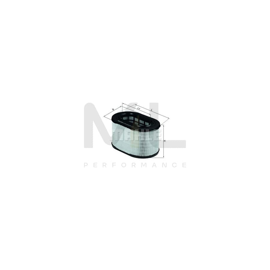 MAHLE ORIGINAL LX 669 Air Filter Filter Insert | Performance Parts DirectCar Parts