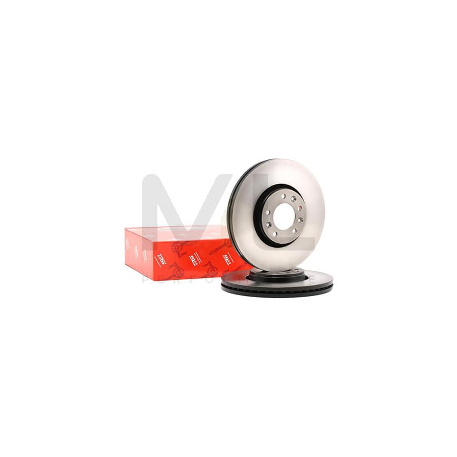 TRW DF4849S Brake Disc Vented, Painted | Performance Parts Direct Car Parts