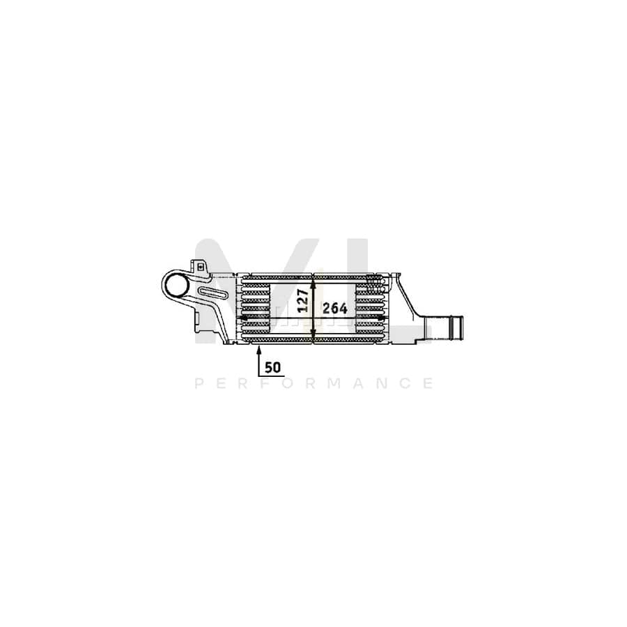 MAHLE ORIGINAL CI 57 000P Intercooler | Performance Parts DirectCar Parts
