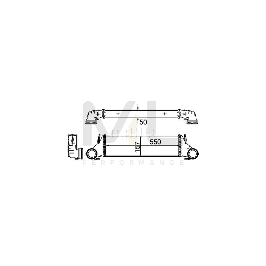 MAHLE ORIGINAL CI 361 000P Intercooler for BMW X5 (E53) | Performance Parts DirectCar Parts