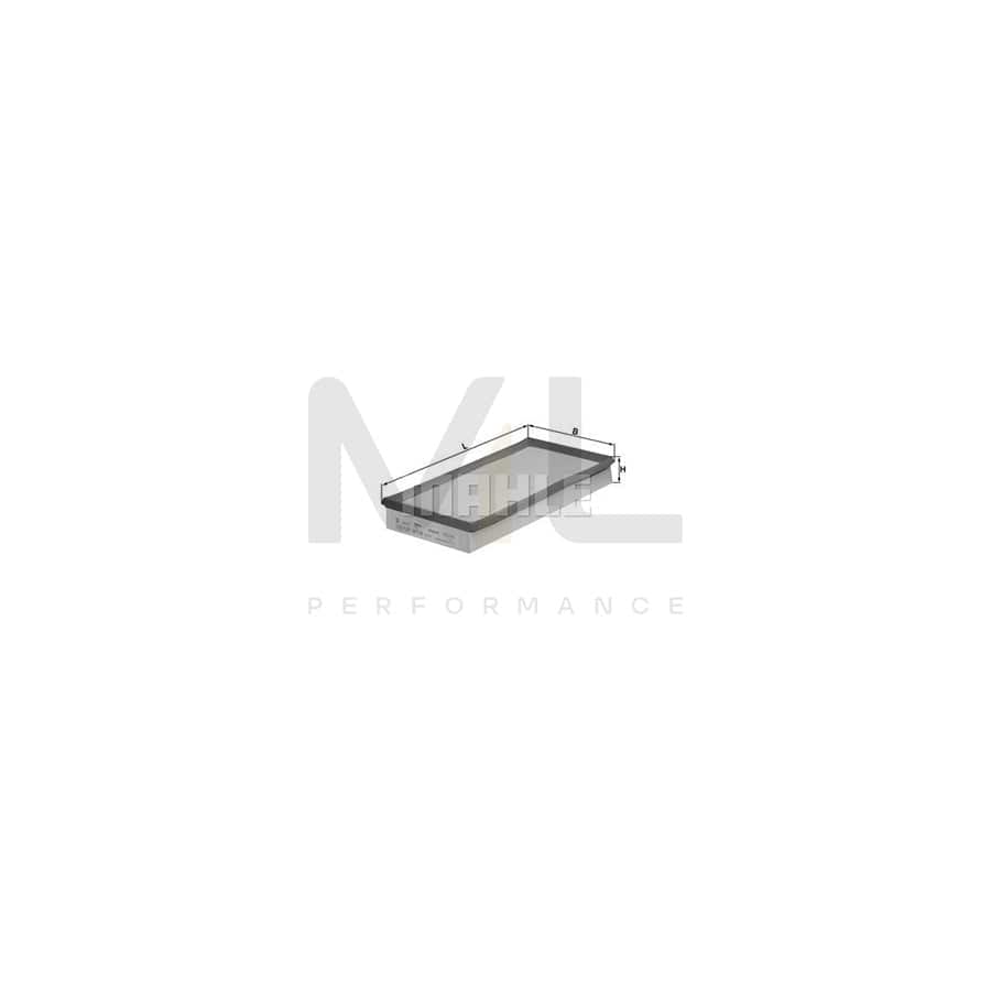 MAHLE ORIGINAL LX 726 Air Filter Filter Insert | Performance Parts DirectCar Parts
