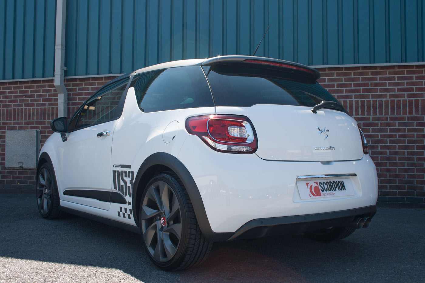 Scorpion SCNS014 Citroen Non-Resonated Cat-Back Exhaust System (DS3 Racing & 1.6 T)