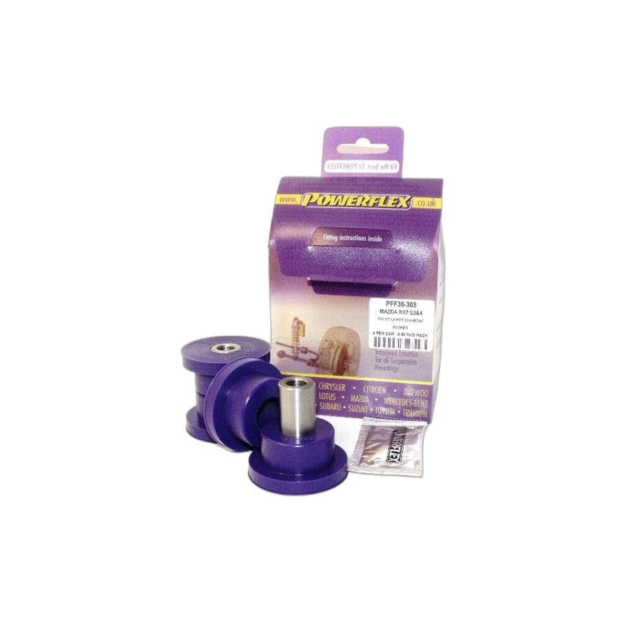 Powerflex PFF36-303 Mazda RX-7 Front Upper Wishbone Bush