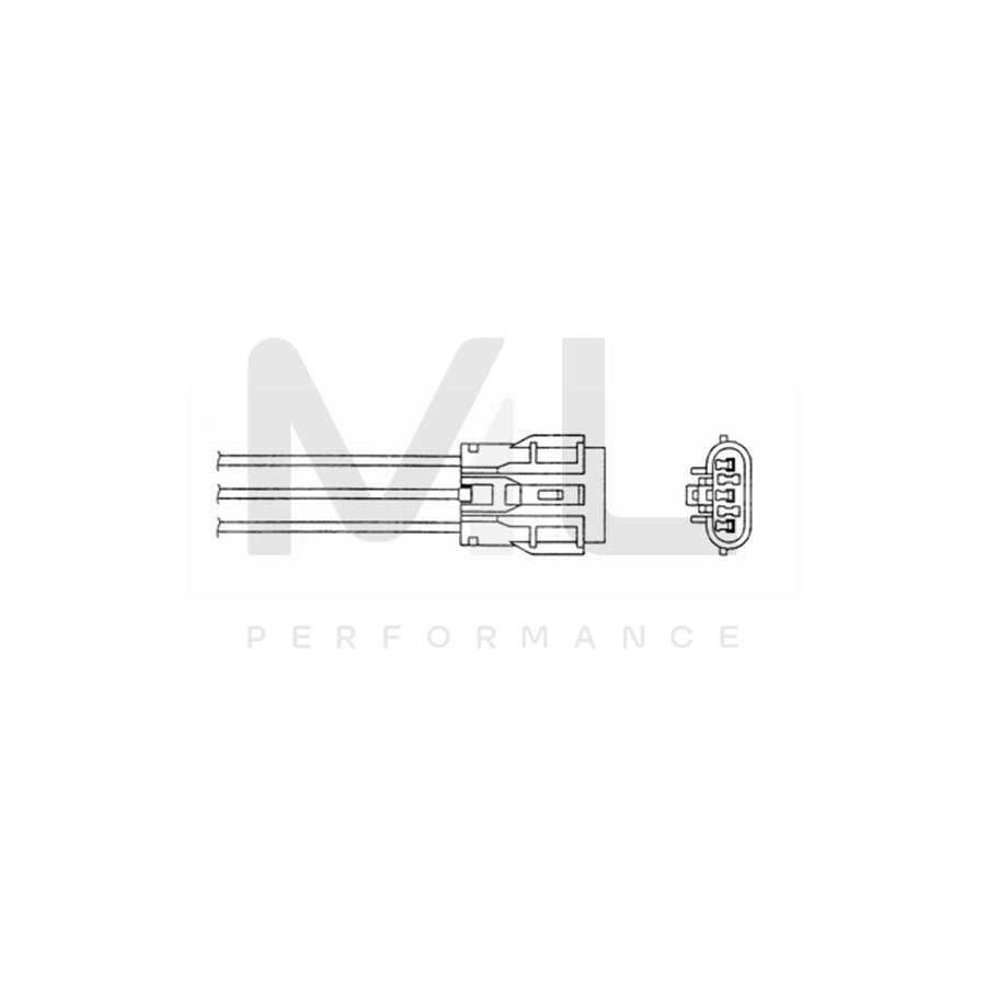 NTK Lambda Sensor / O2 Sensor (NGK 0461) - OZA446-E56