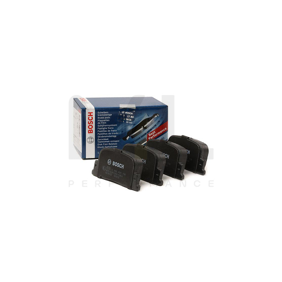 Bosch 0986424730 Brake Pad Set With Anti-Squeak Plate BP441 | Performance Parts Direct Car Parts
