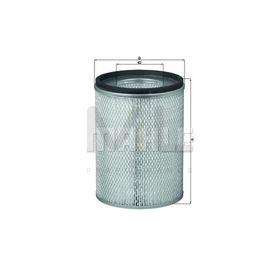MAHLE ORIGINAL LX 116 Air Filter Filter Insert | Performance Parts DirectCar Parts