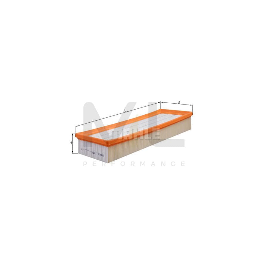 MAHLE ORIGINAL LX 997 Air Filter Filter Insert | Performance Parts DirectCar Parts