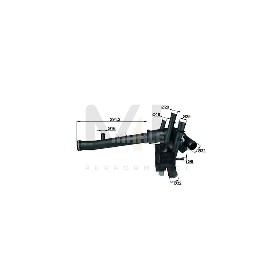 MAHLE ORIGINAL TH 2 79 Engine thermostat suitable for MERCEDES-BENZ SL Convertible (R198) Opening Temperature: 79��C | Performance Parts DirectCar Parts