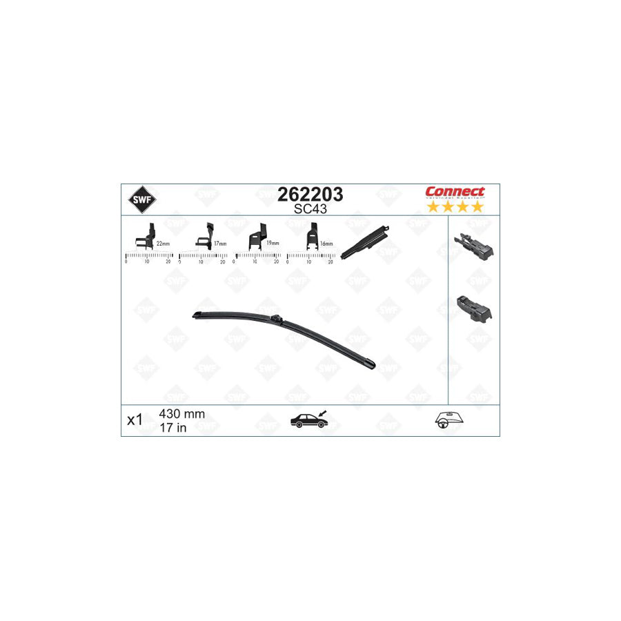 Swf Alternative Connect 262203 Wiper Blade