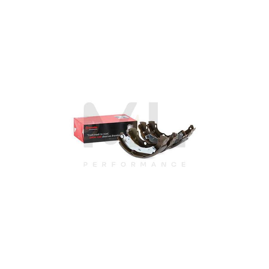 BREMBO S 68 525 Brake Shoe Set with handbrake lever