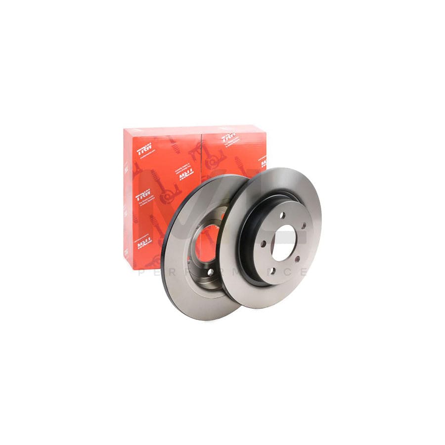 TRW DF4420 Brake Disc Solid, Painted | Performance Parts Direct Car Parts