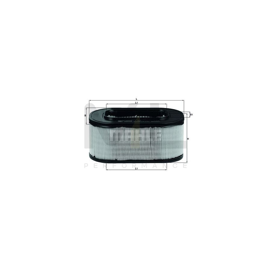 MAHLE ORIGINAL LX 558 Air Filter Filter Insert | Performance Parts DirectCar Parts