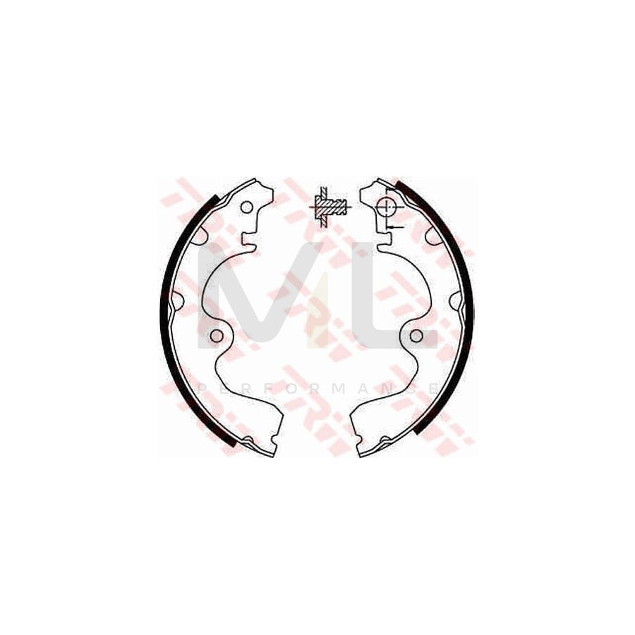 TRW GS8554 Brake Shoe Set | Performance Parts Direct Car Parts