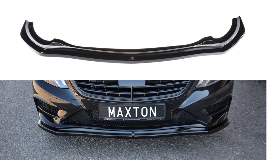 Maxton Design Mercedes Benz S-Class W222 AMG-Line Front Splitter V.1