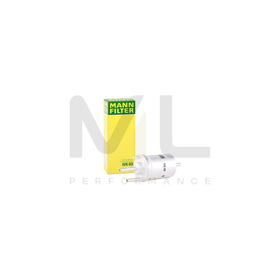 MANN-FILTER WK 69 Fuel filter In-Line Filter, with integrated pressure regulator | Performance Parts DirectCar Parts