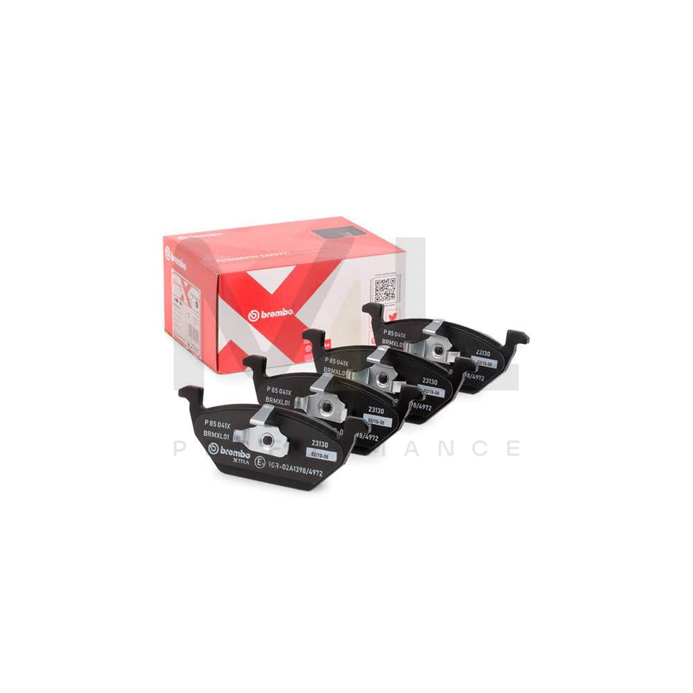 Brembo P 85 041X Brake Pad Set Excl. Wear Warning Contact