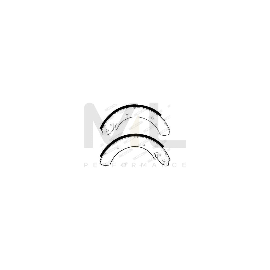 FERODO PREMIER FSB361R Brake Shoe Set | Performance Parts Direct Car Parts