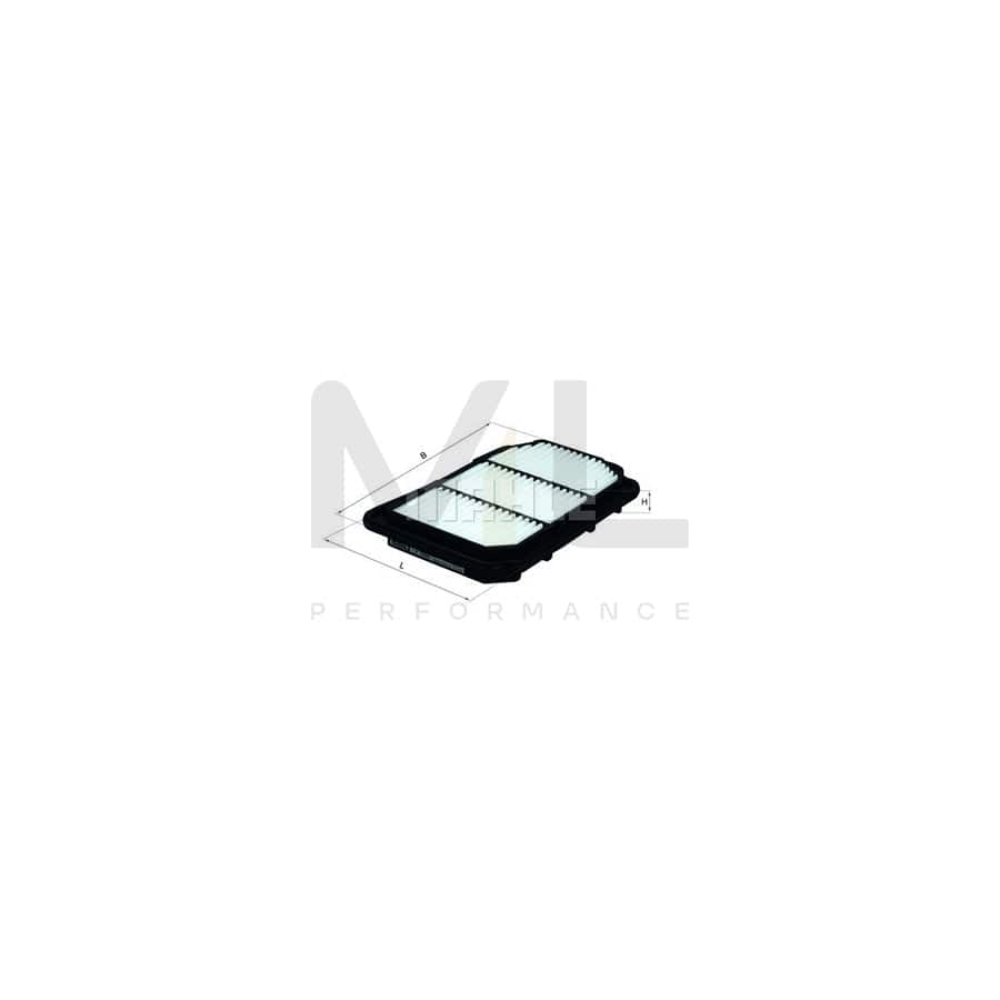 MAHLE ORIGINAL LX 2686 Air Filter Filter Insert | Performance Parts DirectCar Parts