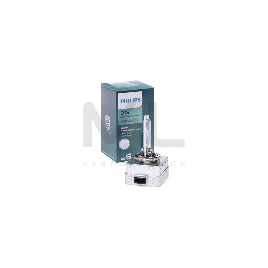 PHILIPS Xenon X-tremeVision gen2 85415XV2C1 Bulb, spotlight D1S (gas discharge tube) 85V 35W Pk32d-2 4800K Xenon | Performance Parts Direct Car Parts