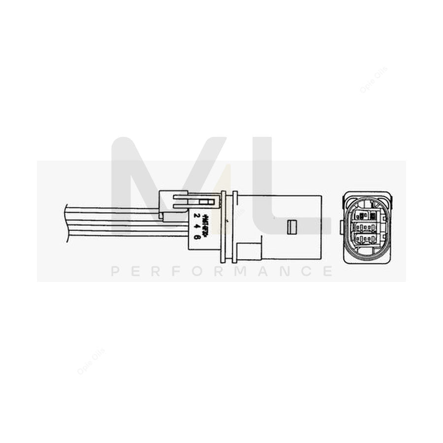 NTK Lambda Sensor - Oxygen / O2 Sensor UAA0001-HD001 (NGK 95449)