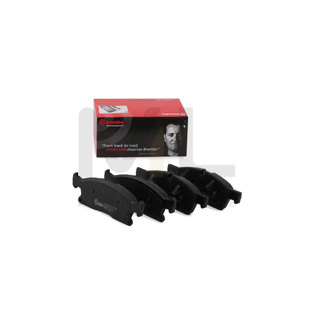 Brembo P 50 109 Brake Pad Set Prepared For Wear Indicator, With Piston Clip