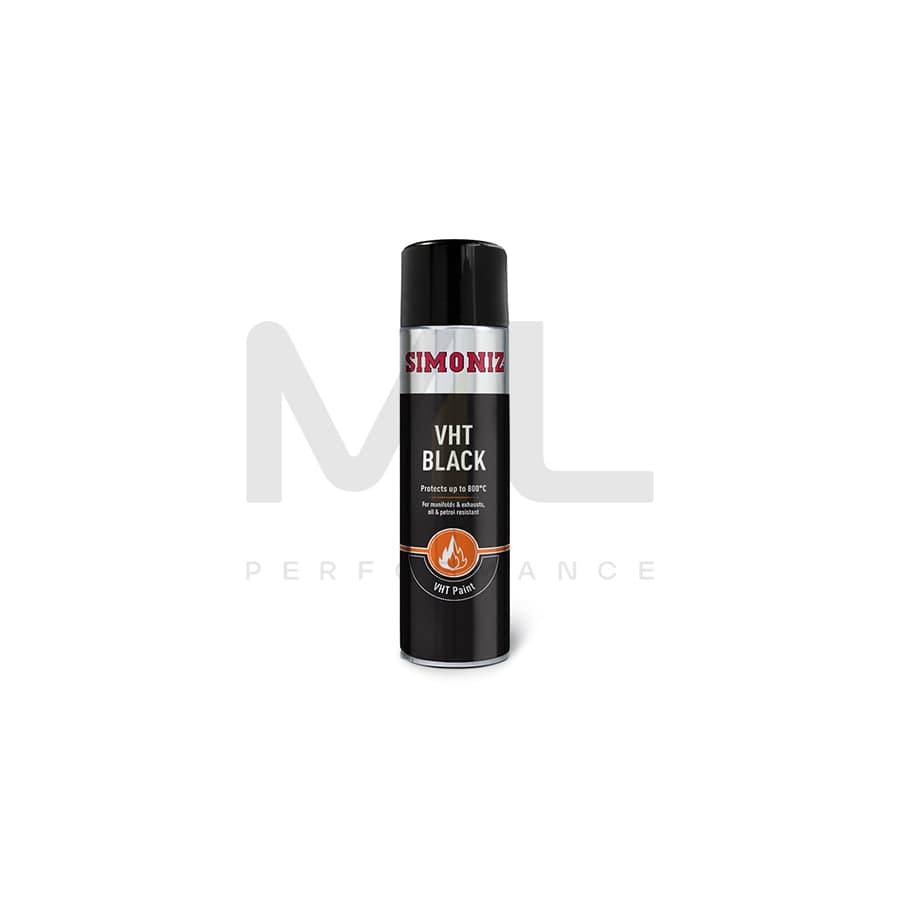 Simoniz SIMVHT20D Black VHT Paint 500ml | Performance Parts Direct Car Parts