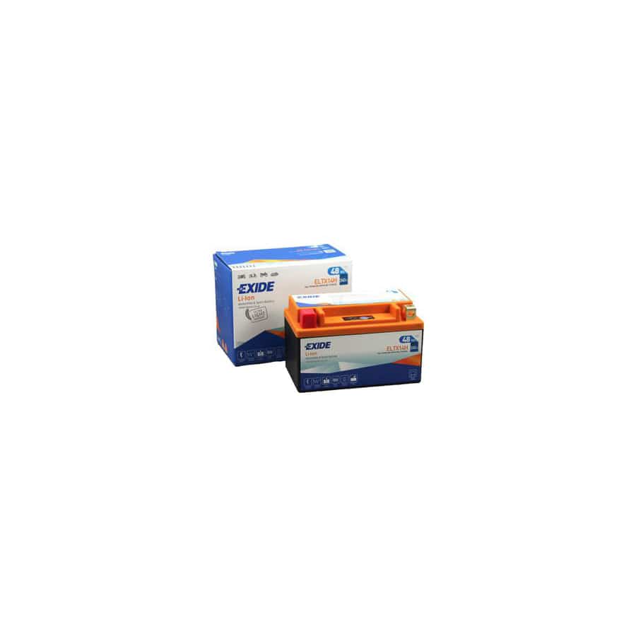 Exide ELTX14H Li-ion Lithium Motorbike Battery 12V