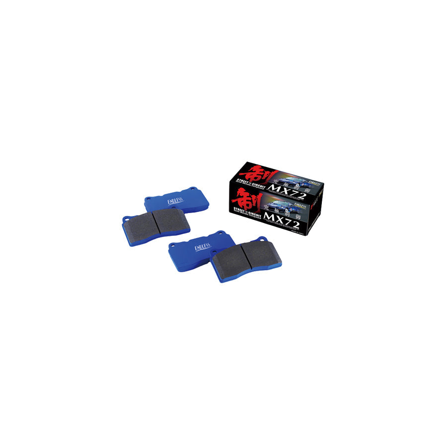 Endless MX72-EP230 Nissan MX72 Front Sport Brake Pads for Road Use
