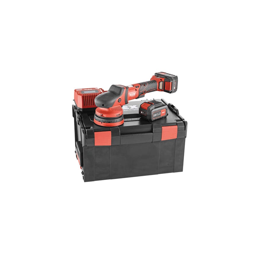 Flex Power Tools FLX465070 XCE 8125 18.0-EC Random Orbital Polisher 18V 2 x 5.0Ah Li-ion |