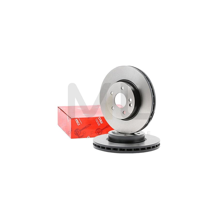 TRW DF4373 Brake Disc Vented, Painted | Performance Parts Direct Car Parts
