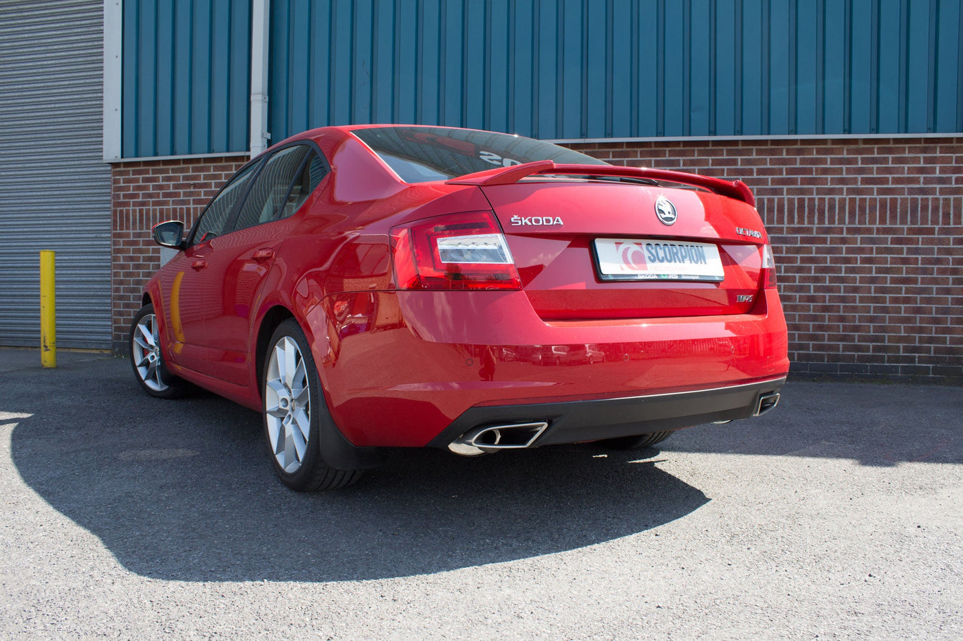 Scorpion SSK003 Skoda Octavia Resonated Cat-Back Exhaust System