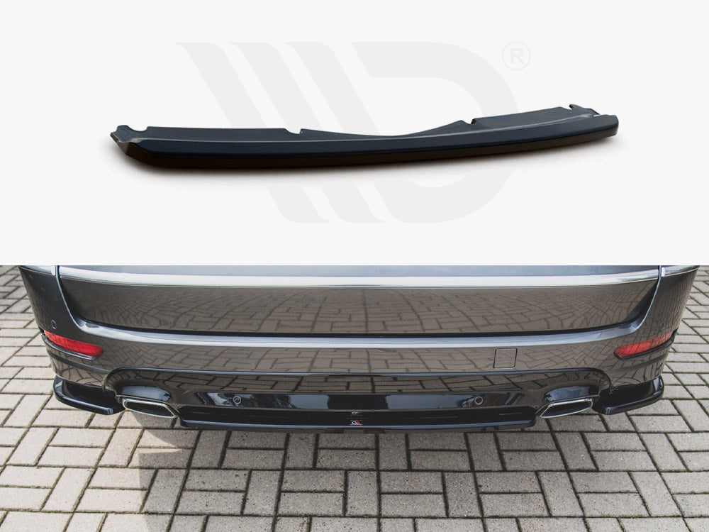 Maxton Design Ford S-Max Vignale MK2 Facelift Central Rear Splitter