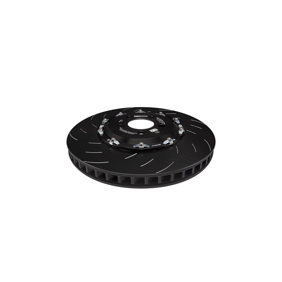 EBC SG2F017 Dodge Racing 2 Piece Floating SG Grooved Discs Front (Complete Assembly) - Brembo Caliper (Inc. Challenger & Charger) (Pair) - EBC BRAKES