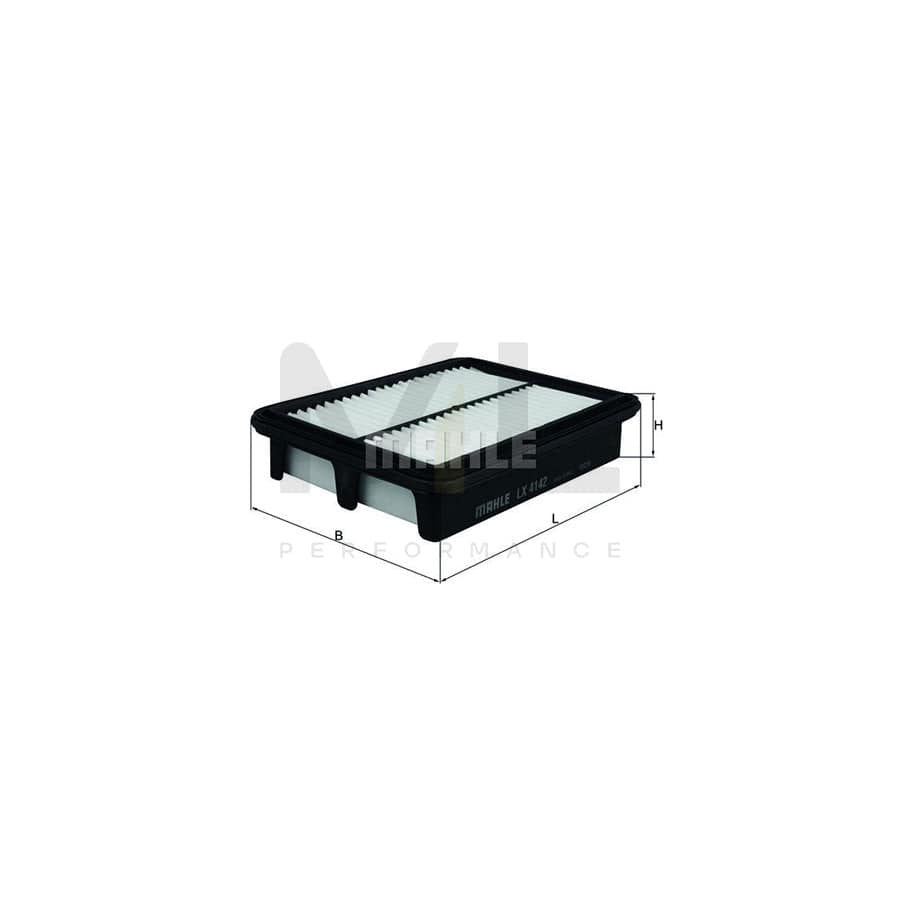 MAHLE ORIGINAL LX 4142 Air Filter Filter Insert | Performance Parts DirectCar Parts