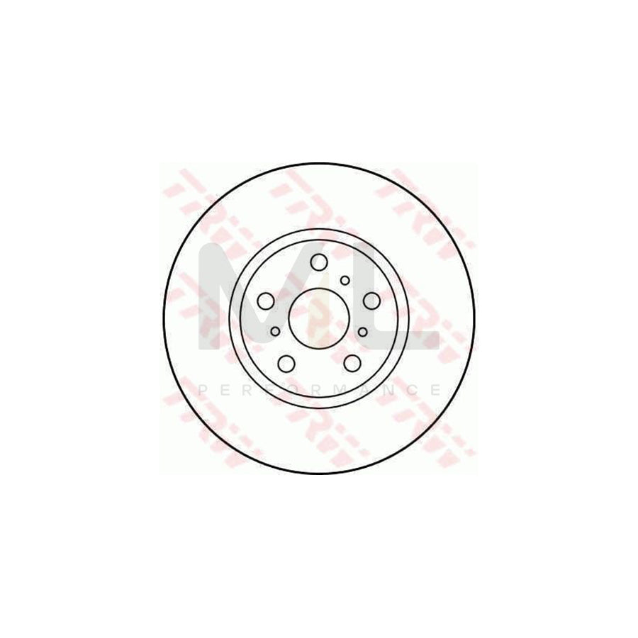 TRW DF3093 Brake Disc Vented | Performance Parts Direct Car Parts