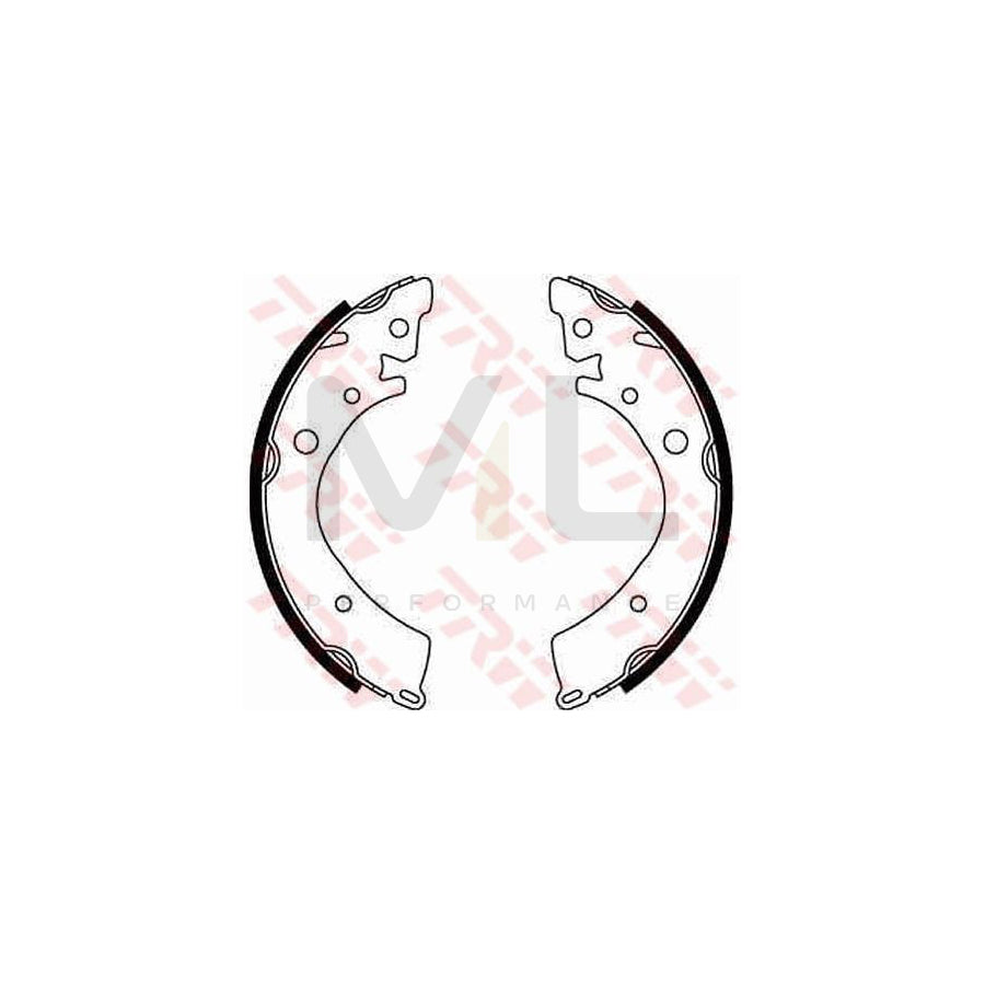 TRW GS8215 Brake Shoe Set | Performance Parts Direct Car Parts
