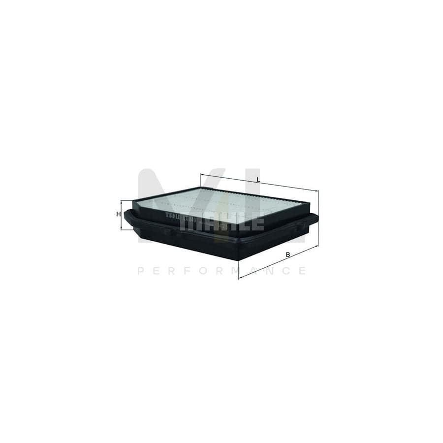 MAHLE ORIGINAL LX 849 Air Filter Filter Insert | Performance Parts DirectCar Parts