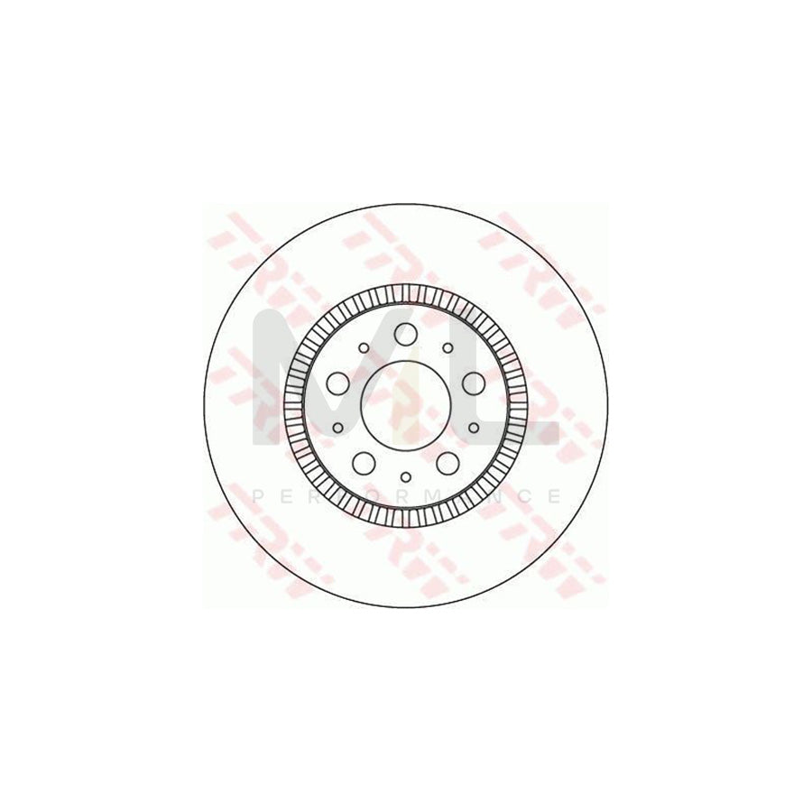 TRW DF4053 Brake Disc Vented | Performance Parts Direct Car Parts