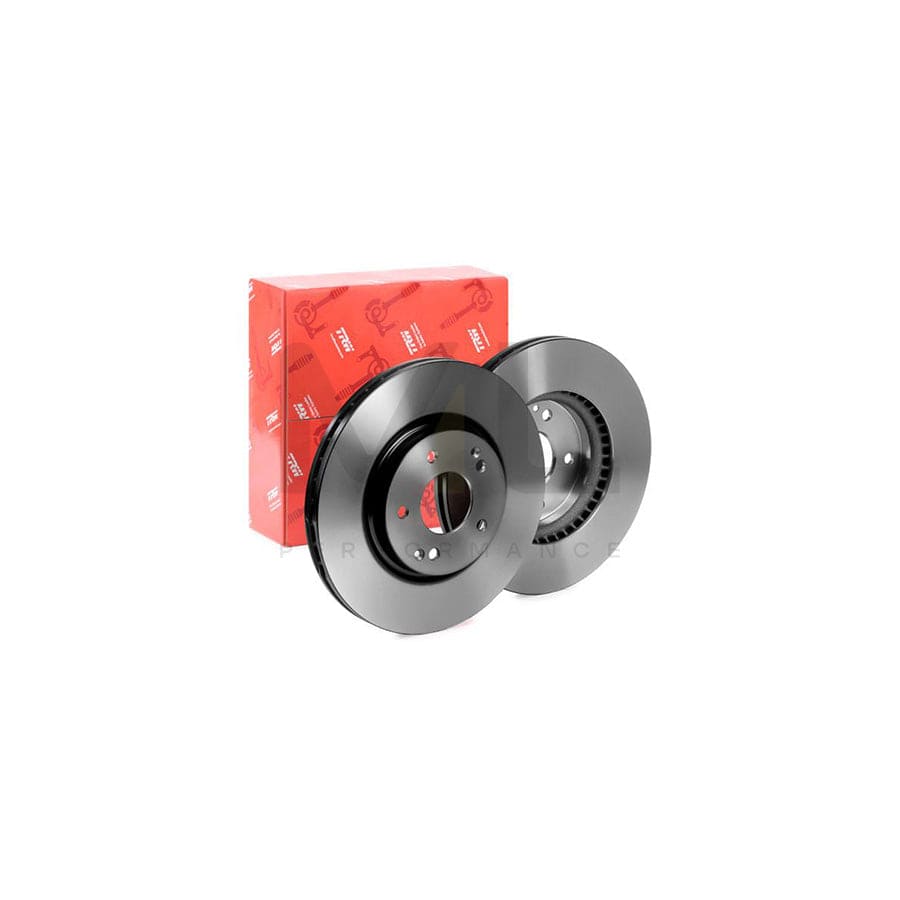 TRW DF6804 Brake Disc Vented, Painted | Performance Parts Direct Car Parts