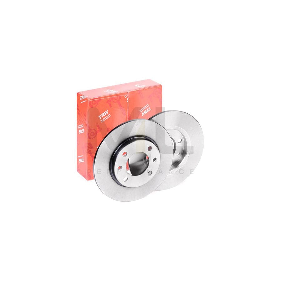 TRW DF2581 Brake Disc Solid, Painted | Performance Parts Direct Car Parts