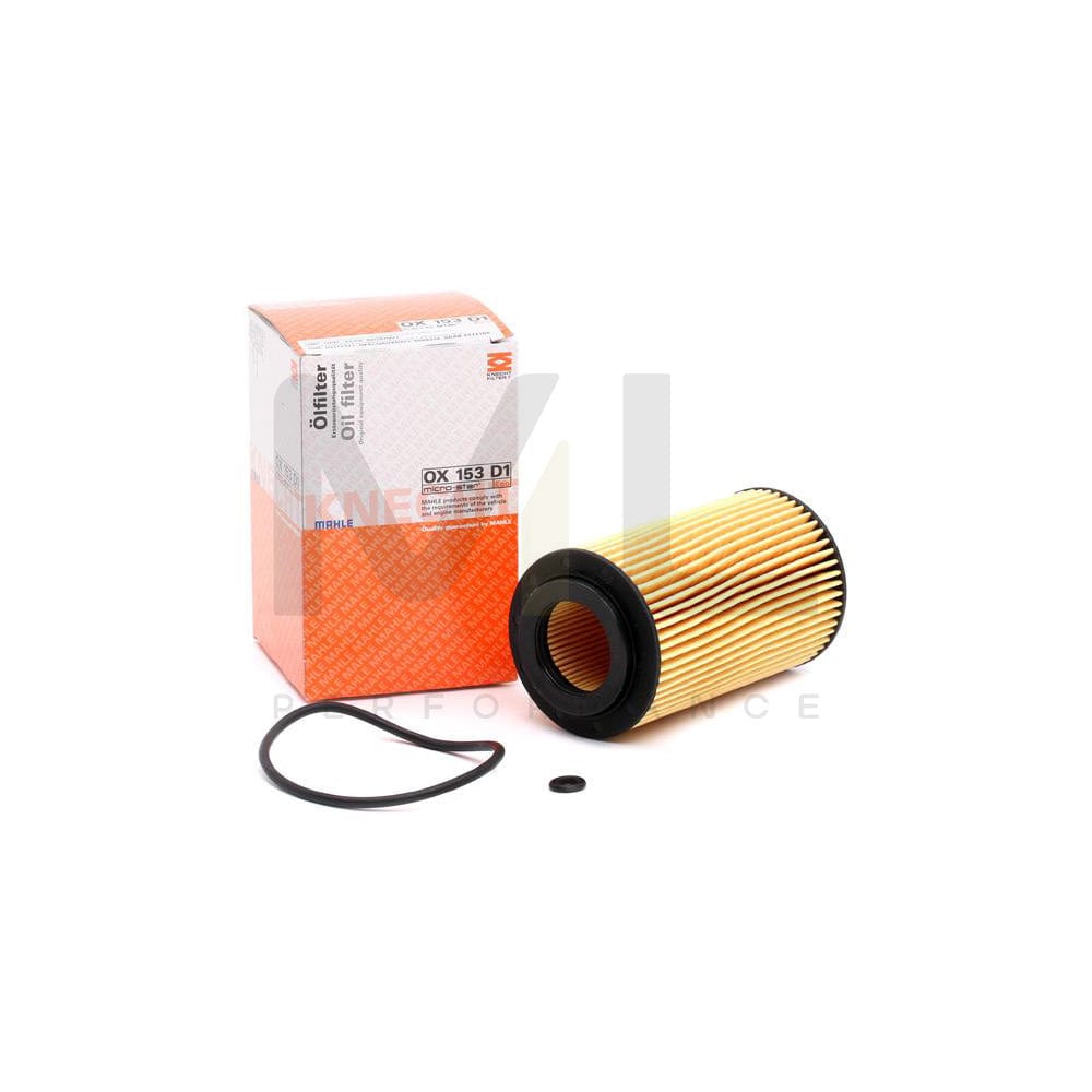 MAHLE ORIGINAL OX 153D1 Oil Filter Filter Insert | Performance Parts DirectCar Parts