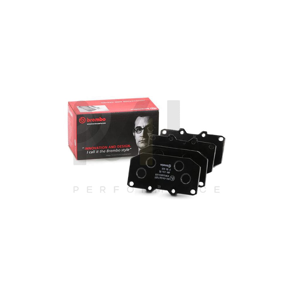 Brembo P 56 025 Brake Pad Set With Acoustic Wear Warning