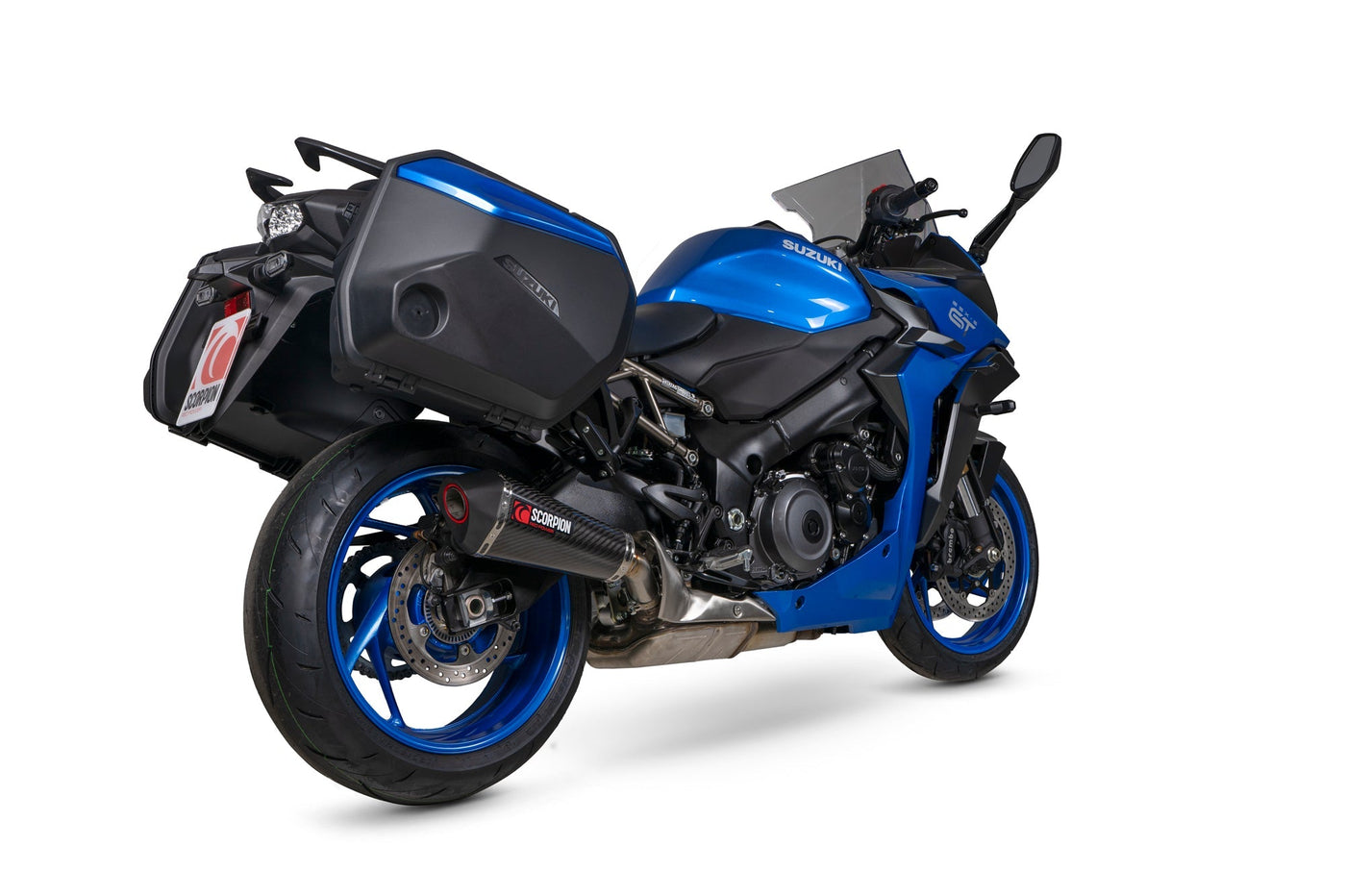 Scorpion RSI127CEO Suzuki GSX-S 1000 GT Serket Taper Slip-On - Carbon Fibre Sleeve | UK