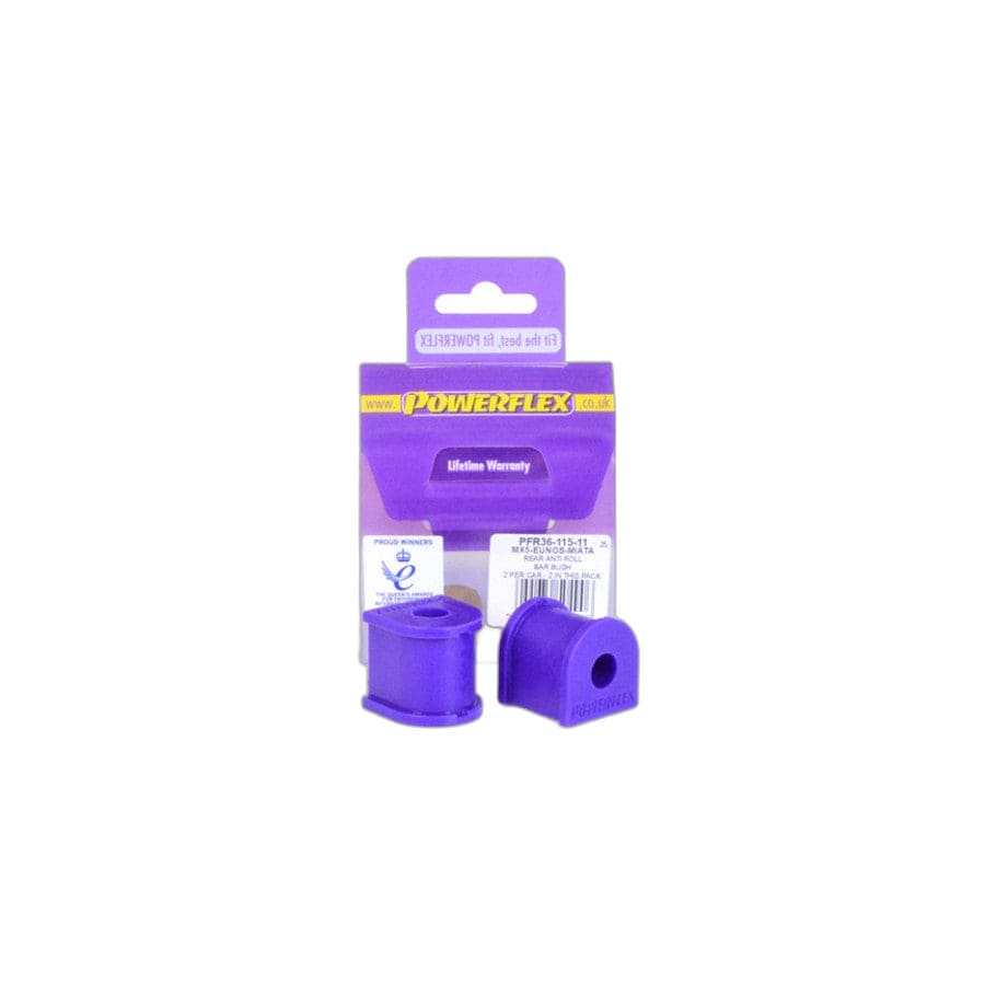 Powerflex PFR36-115-11 Mazda MX-5 Rear Anti Roll Bar Mounting Bush 11mm