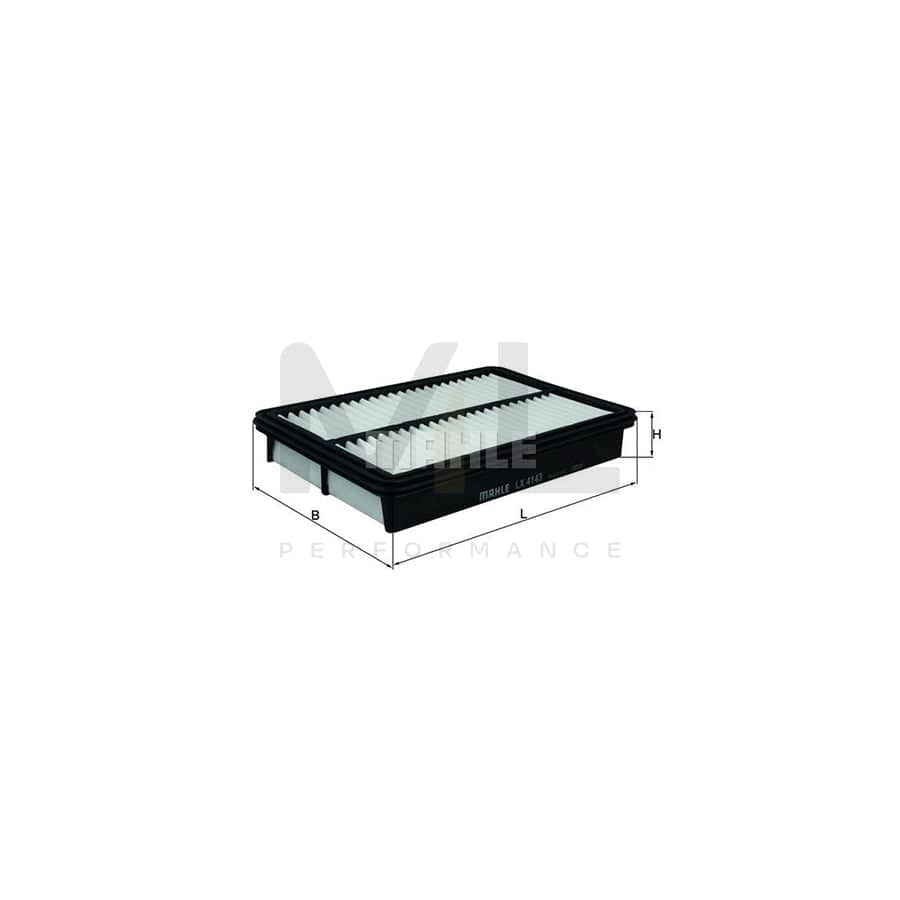 MAHLE ORIGINAL LX 4143 Air Filter Filter Insert | Performance Parts DirectCar Parts