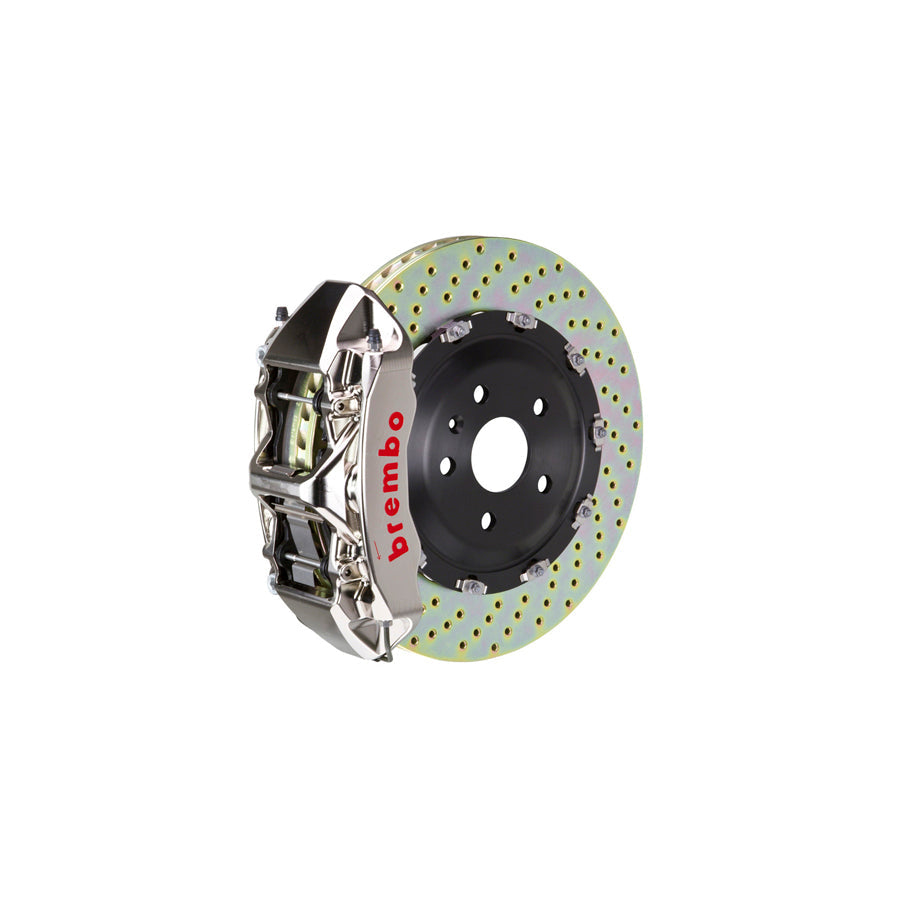 Brembo 1N1.9015AR Maserati Front GT-R 6-Pistons Drilled 2-piece Big Brake Kit 380x34mm (Inc. Gransport, Spyder)