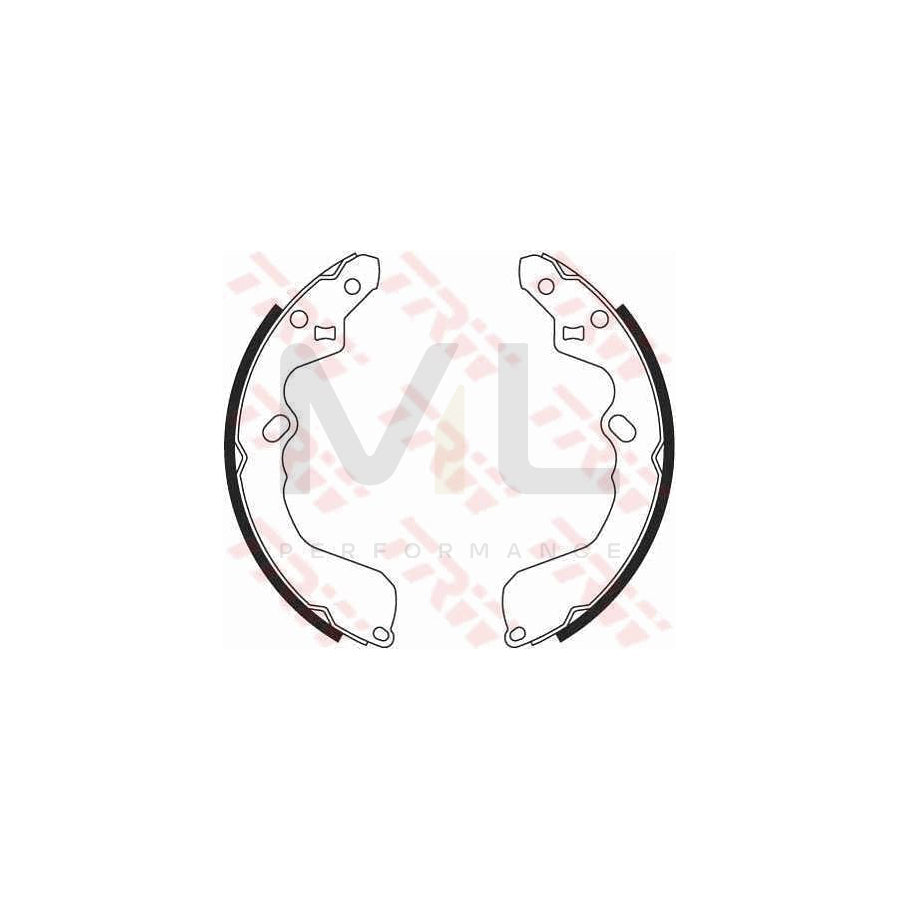 TRW GS8694 Brake Shoe Set | Performance Parts Direct Car Parts