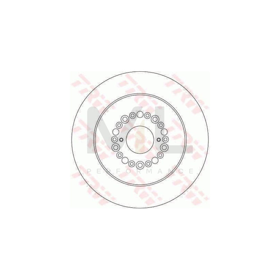 TRW DF4289 Brake Disc Vented | Performance Parts Direct Car Parts