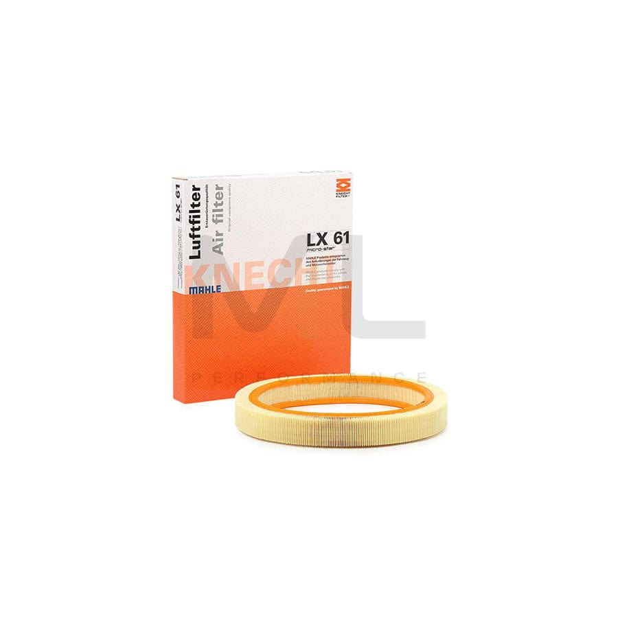 MAHLE ORIGINAL LX 61 Air Filter Filter Insert | Performance Parts DirectCar Parts