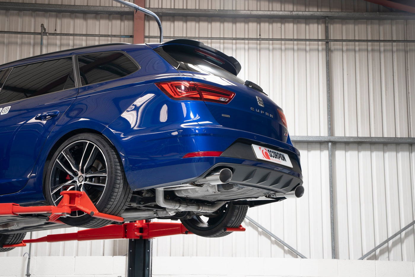 Scorpion SST017 Seat Leon Cupra ST Resonated Gpf-Back Exhaust System